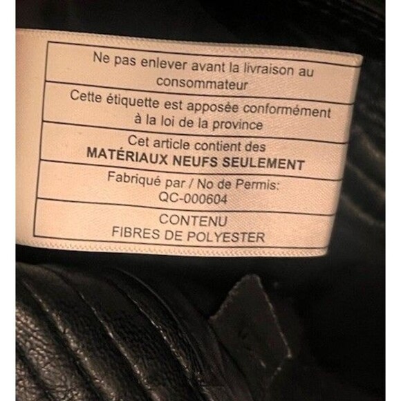 Aritzia Wilfred Faux Leather Straight Leg Funk High Rise Pant Size 4 Grunge Edgy - Picture 7 of 7